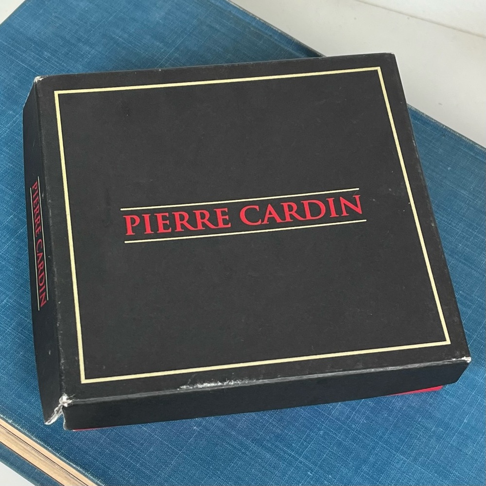 Vintage Boxed Pierre Cardin Brown Tri-Fold Leather Key Holder Case Keycase - Picture 10 of 15